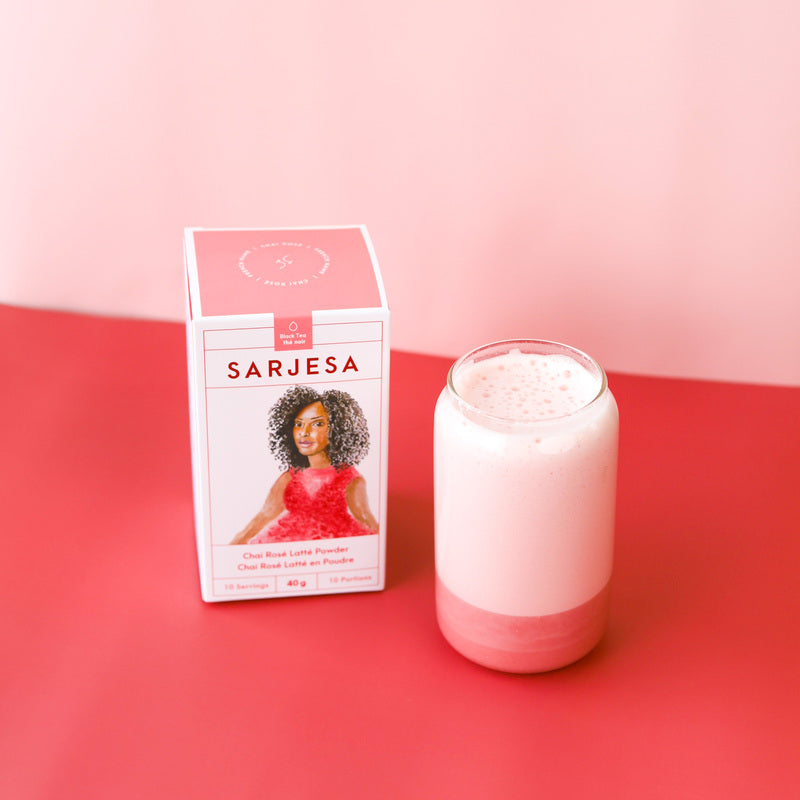 Pink Chai Latté