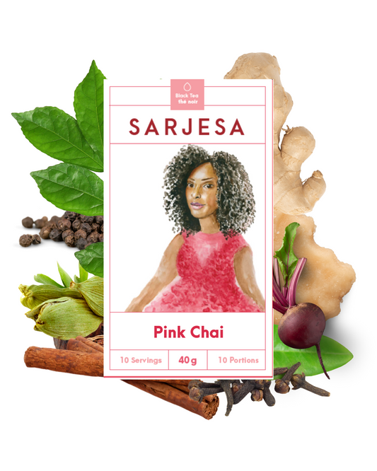 Pink Chai Latté
