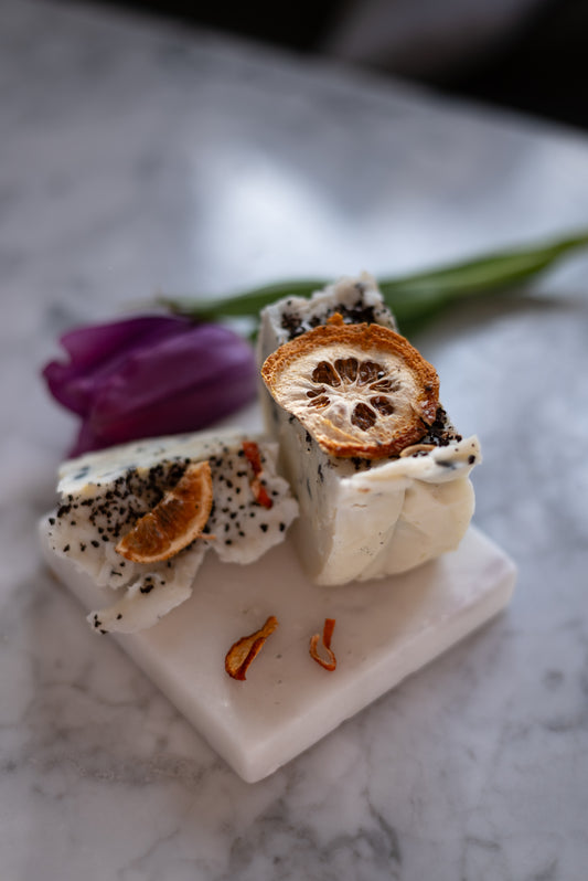 From Husk to Dawn Soap (in collaboration with Bowness Soapworks)