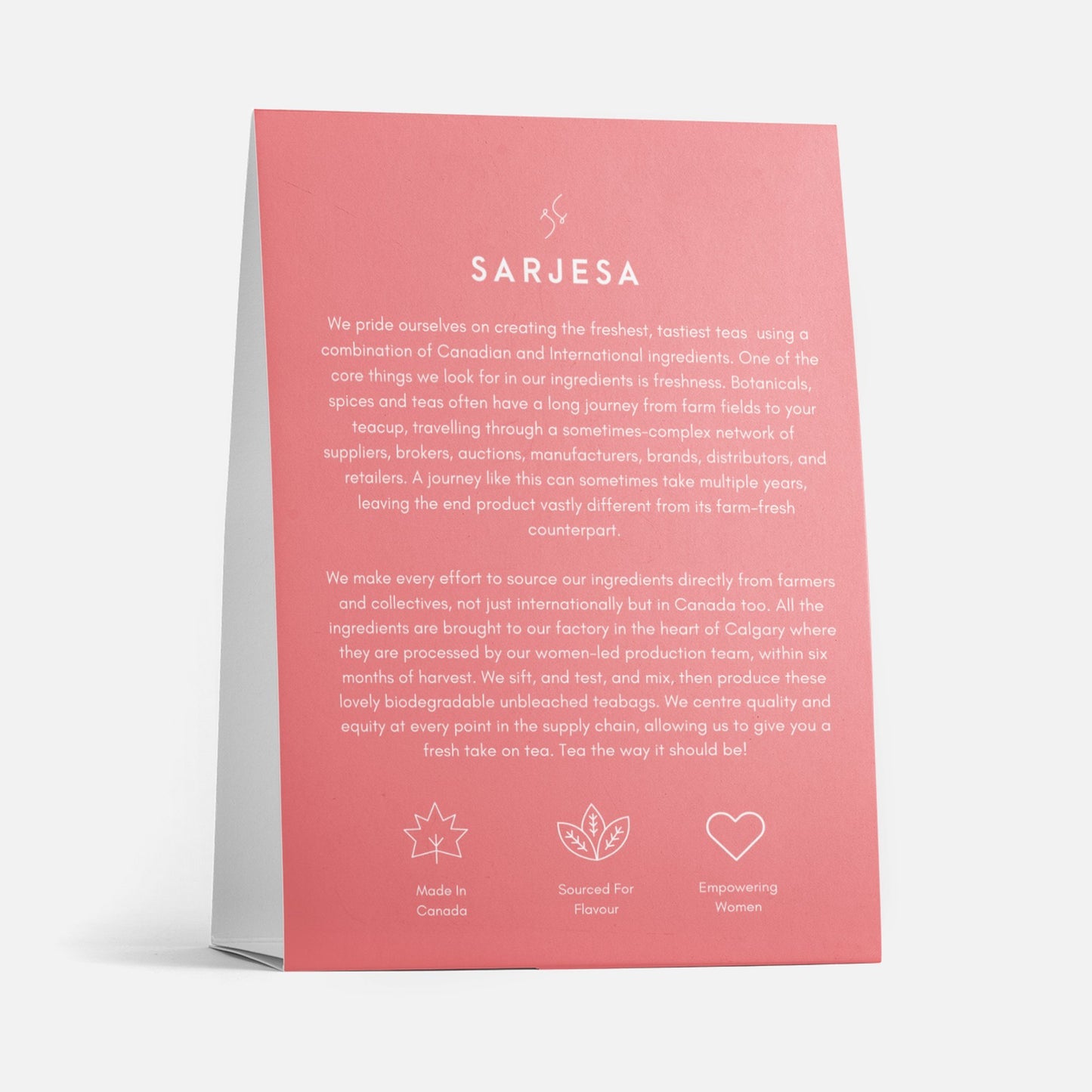 Tent Card